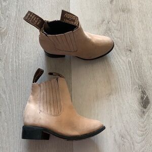 Rare Botines Macias Chelsea Ankle‎ Boots Sz 7 leather toddler unisex boys girls